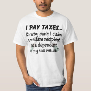 välfärd tee shirt