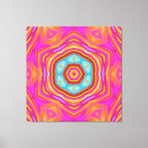 Välfärdighetens mandala canvastryck