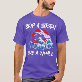 Valfisk djur skydd fiske familj t shirt