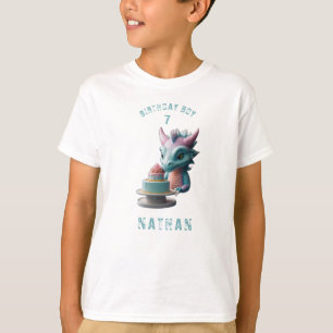 *~* Valfri ålder - Baby Dragon AP88 Födelsedagsfes T Shirt