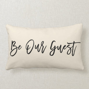 VALFRI FÄRG - Be Our Guest Kuddcover Lumbarkudde