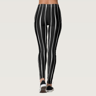 Valfri färg med silverränder leggings