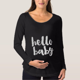 Valfri färg White Hej Baby T Shirt