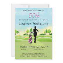 Valfri Födelsedagsfest Golf Party