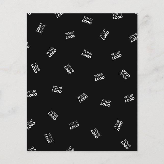 Valfri Logotyp eller överförd bild | Scattered Mön Flygblad (Framsidan)