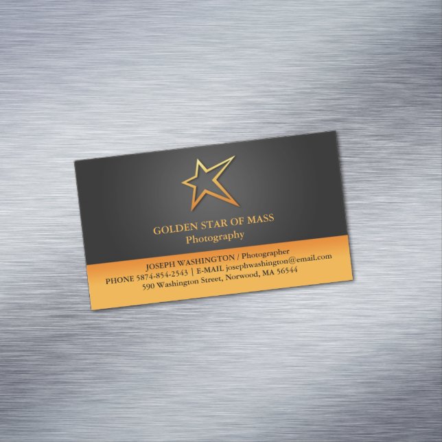 Valfri Logotyp Magnetiska Visitkort (In Situ)