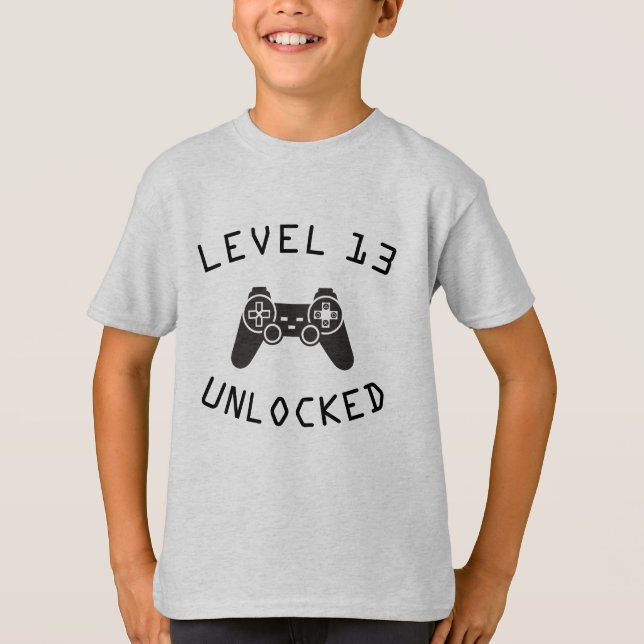 Valfri nivåupplåst vildagskontrollant t shirt (Framsida)