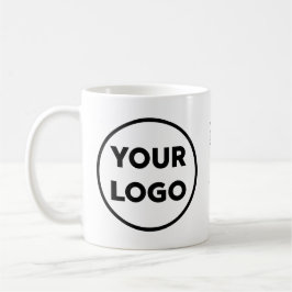 Valfri Shape Business Company Logotyp 2025-kalende Kaffemugg