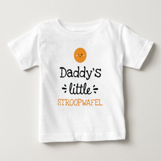 [Valfri text] Liten Stroopwafel T Shirt (Framsida)