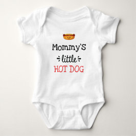 [Valfri text] Litet Hett Hund Cute baby Bodykostym T Shirt