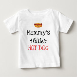 [Valfri text] Litet Hett Hund Cute baby Bodykostym T Shirt