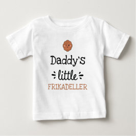 [Valfri text] Little Frikadeller Baby Bodykostym T Shirt