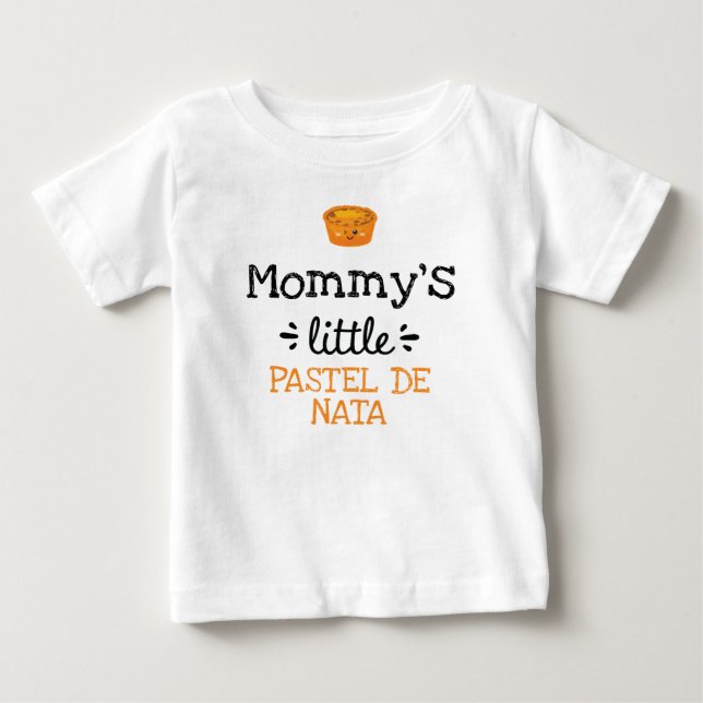 [Valfri text] Little Pastel de Nata T Shirt (Framsida)