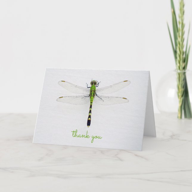 Valfri Tillfälle-Tack med Dragonfly Kort (Framsida)