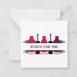 Valfritt ändamålsenligt anteckningskort för teknik