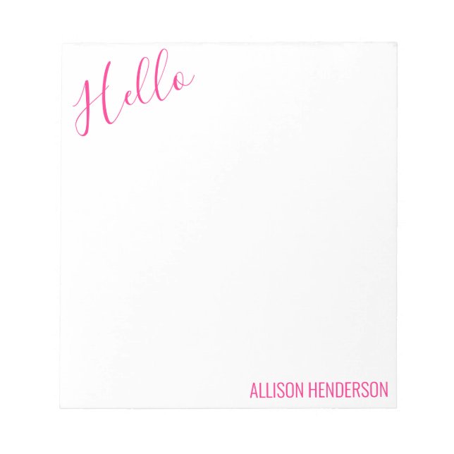 Valfritt Färg - Anteckningsblocket Blockera och sk Anteckningsblock (Framsida)