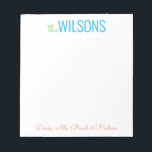 Valfritt Färg - Anteckningsblocket Blockera och sk Anteckningsblock<br><div class="desc">PreppyPrint.com - Lägg till personligens beröring i det här anteckningsblocket. Gör en underbar gåva! Klicka på "anpassa" och "anpassa" för att ändra teckensnittet färg och storlekt för att justera för högerna och leta efter ditt namn. Överför den här designen även till de produkter du vill ha! Besök min designerbutik, PreppyPrint.com,...</div>