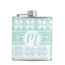 Valfritt Färg Fair Isle Winter Sweater Monogram