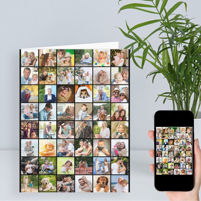 Valfritt fotopatecken 49 Bild Big Birthday Card Kort (Skapare uppladdad)