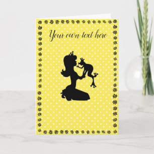 Valfritt Tillfälle Frog Princess Greeting Card Kort
