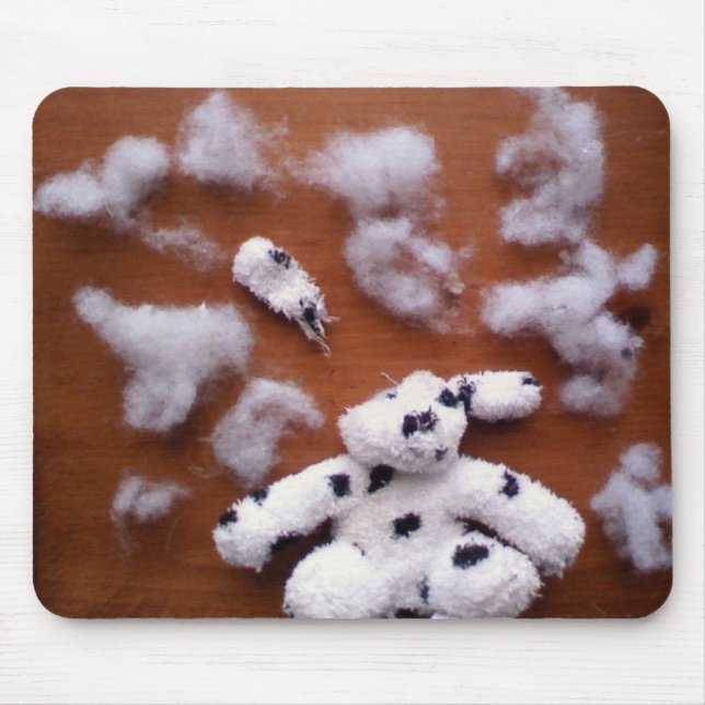 Välfyllda hundhjärnor musmatta (Framsidan)