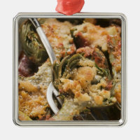 Välfyllda kronärtskockor med gratängtoppning