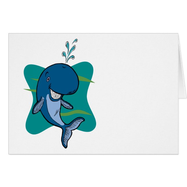 Valgaffel Hälsningskort (Framsidan Horizontal)