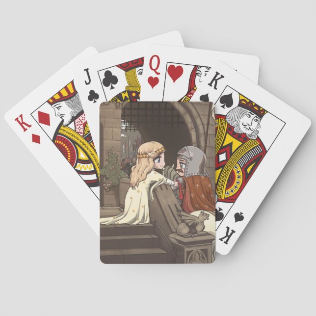 Välgångsönskan Chibi-Fied! Casinokort (Baksidan)