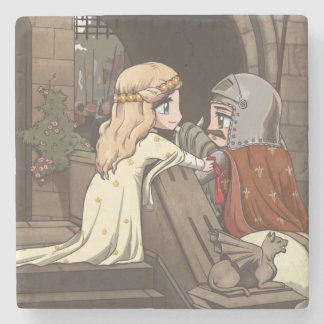 Välgångsönskan min Chibi riddare! Stenunderlägg