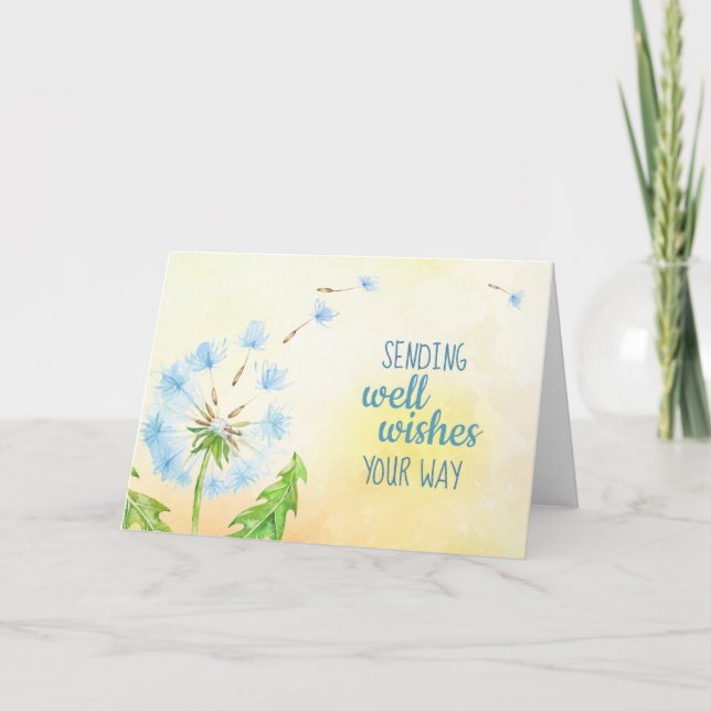 Välgångsönskningar Kort (Framsida)