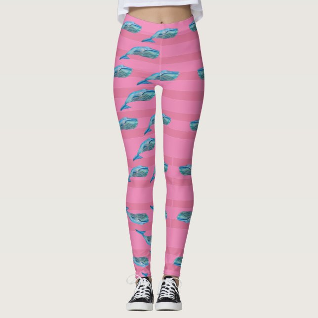 Valgfiskkonst  leggings (Framsida)