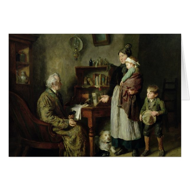 Välgörenhet 2 hälsningskort (Framsidan Horizontal)