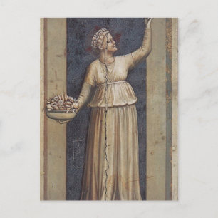 Välgörenhet av Giotto Vykort