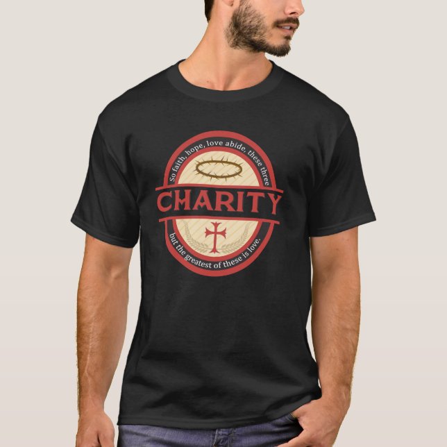Välgörenhet T Shirt (Framsida)