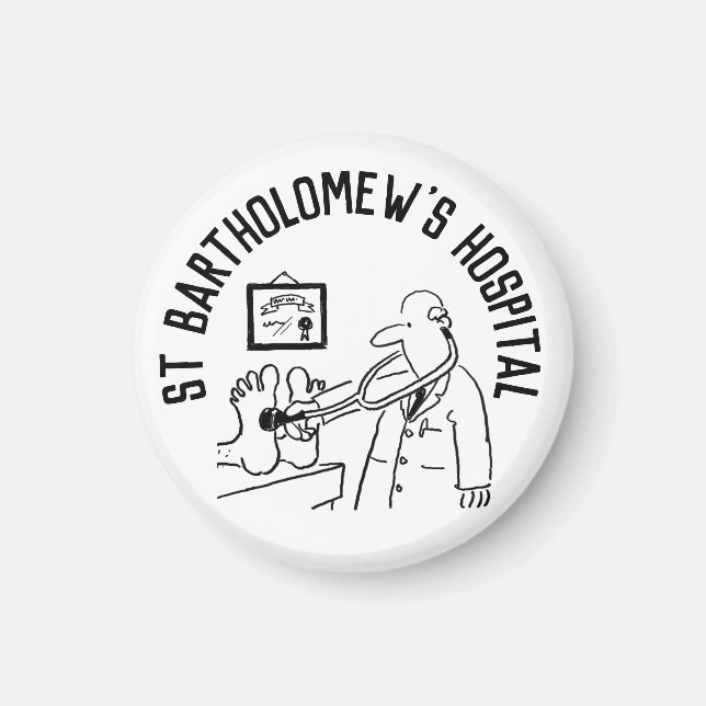 Välgörenhetsfonden Raiser Gift Artikeln Funny Medi Magnet (Framsidan)