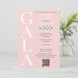 Välgörenhetsgala Insamlingsaktivitet QR-kod Logoty Inbjudningar