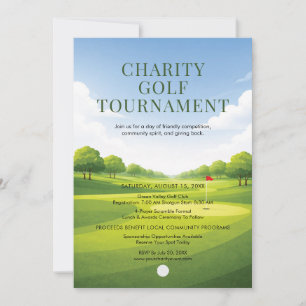 Välgörenhetsgolfturnering Inbjudningar