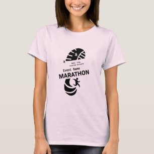 Välgörenhetsmaraton-kampanjmerch T Shirt