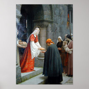 Välgörenhetsorganisationen St. Elizabeth of Hungar Poster