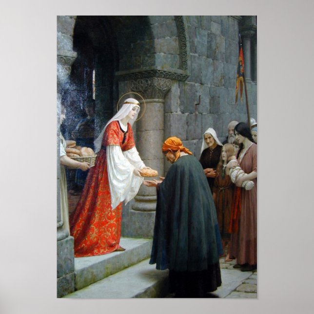 Välgörenhetsorganisationen St. Elizabeth of Hungar Poster (Framsidan)