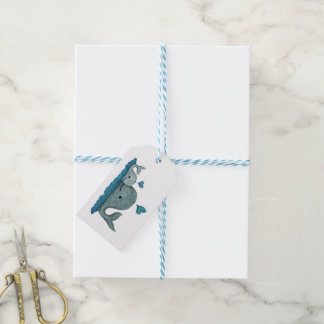 Välgsimning i Mamma och Baby i havet Presentetikett