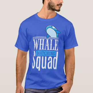 Välgvaktning av kvadratcetacean t shirt