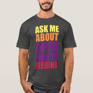 Välgvaktning av öppen mun Matande 1 T Shirt