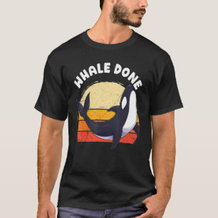 Välgvete som är färdigt Orca Pun Dolphin Ocean Ani T Shirt
