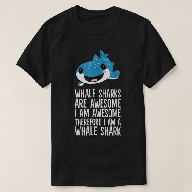 Valhaj är Fantastisk... Jag är Fantastisk... Jag ä T Shirt (Design framsida)