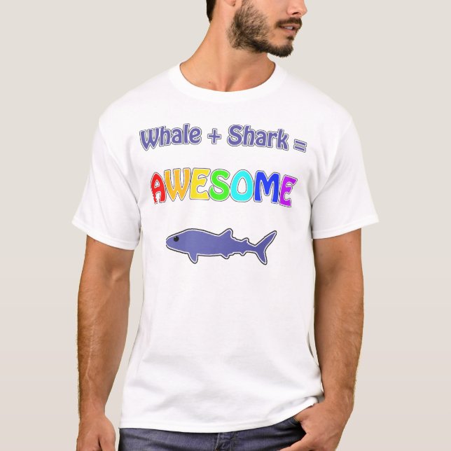 Valhaj är Fantastisk T-shirt (Framsida)