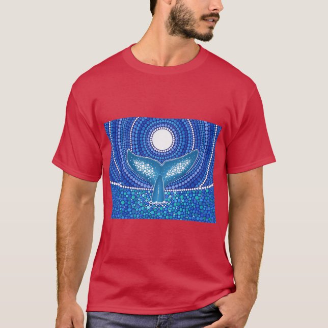 Valhaj en bra pojke t shirt (Framsida)