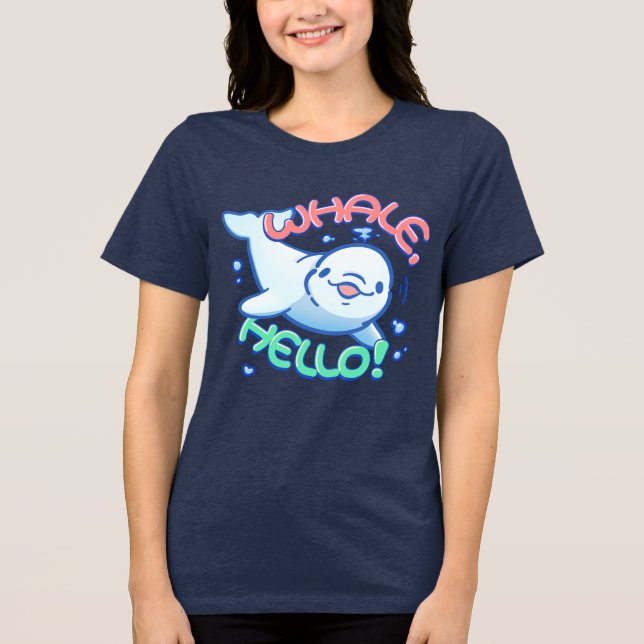 Valhaj Hej T Shirt (Framsida)