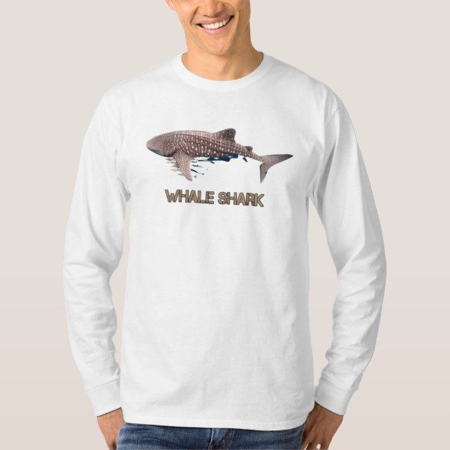 Valhaj Longsleeve T-Shirt (Framsida)