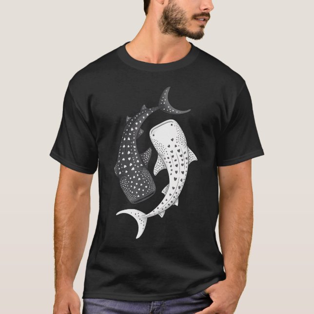 Valhaj Yin Yang Marin T Shirt (Framsida)